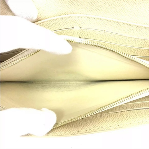 AUTHENTIC LOUIS VUITTON DAMIER AZURE SARAH WALLET - Picture 8 of 10